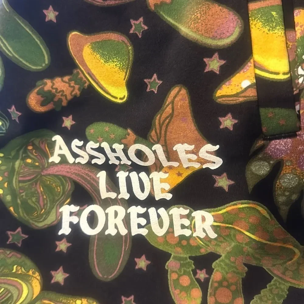 Assholes live forever sweatpants XL (2000B) NWOT - Picture 2 of 3